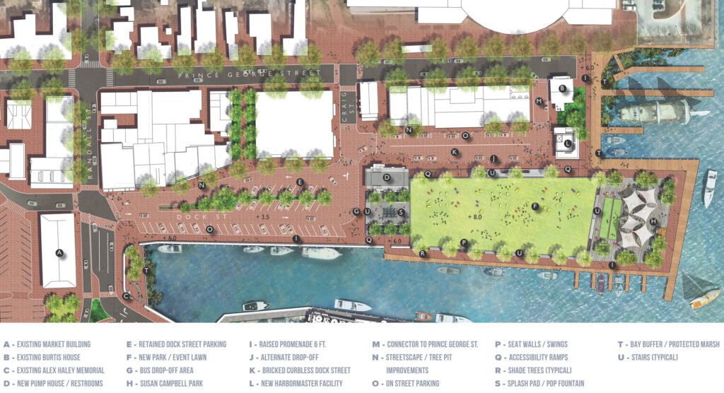 Annapolis City Dock | Project by BCT Design Group