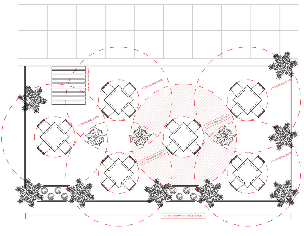 Creating Distanced Dining | Project by BCT Design Group