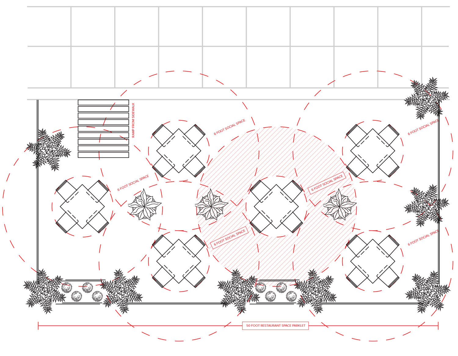 Creating Distanced Dining | Project by BCT Design Group